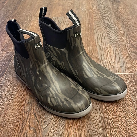 Huk Shoes Huk Mens Mossy Oak Performance Fishing Deck Boots Sz 3